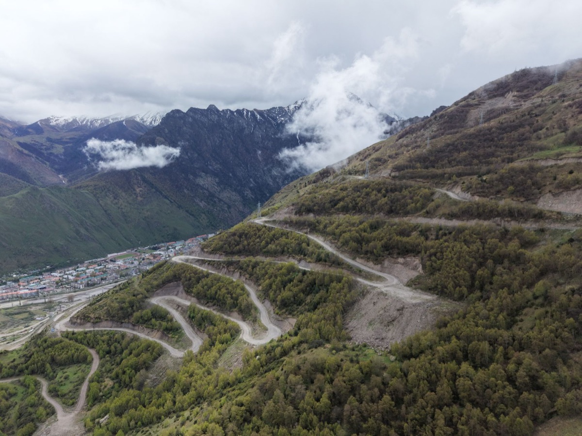 歷史悠久的茶馬古道山徑