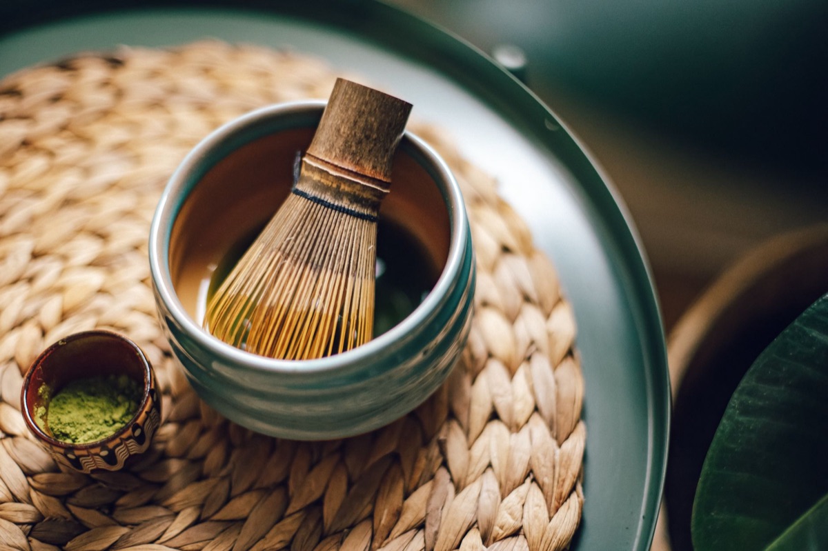 Bol de matcha pour la cérémonie traditionnelle
