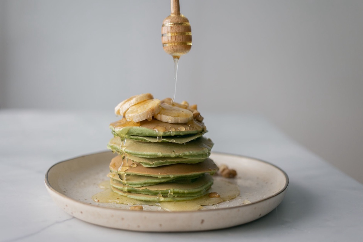 Decorazione moderna con matcha